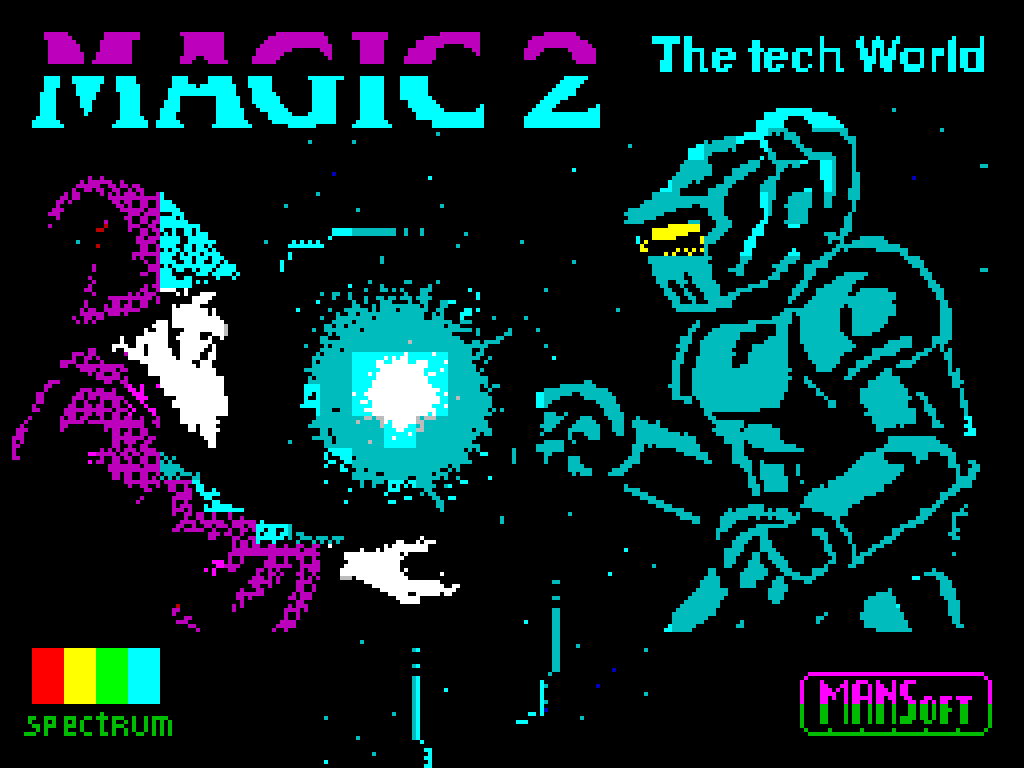 MAGIC 2: The Tech World, il mago Mordebruk torna su ZX Spectrum 48K