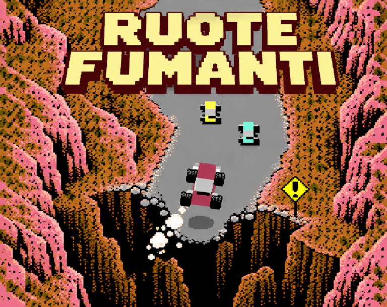 Ruote Fumanti: corse a 50 fotogrammi al secondo su Commodore 64, firmate da un italiano