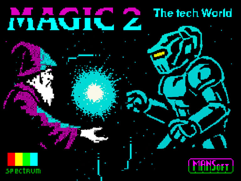 MAGIC 2: The Tech World, il mago Mordebruk torna su ZX Spectrum 48K