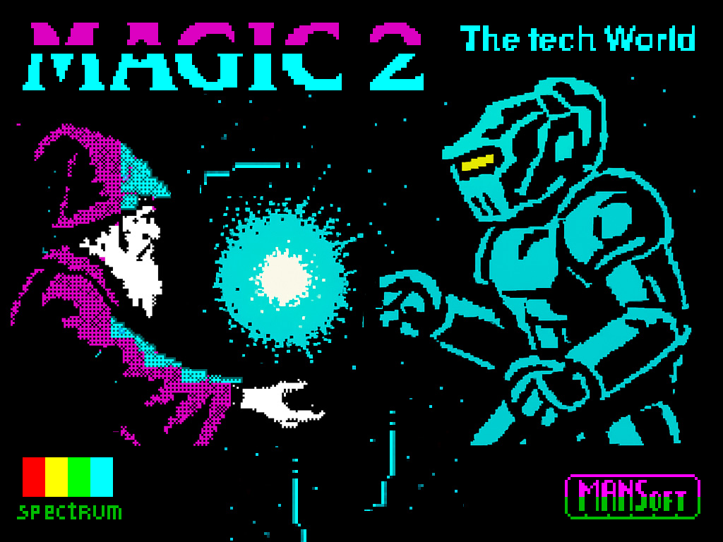 MAGIC 2: The Tech World, il mago Mordebruk torna su ZX Spectrum 48K