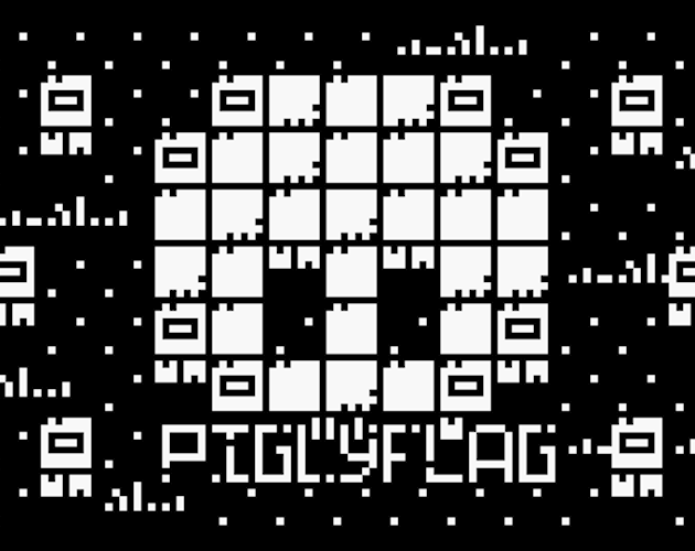 PiglyFlag: il nuovo puzzle monocromatico di RetroSouls per ZX Spectrum