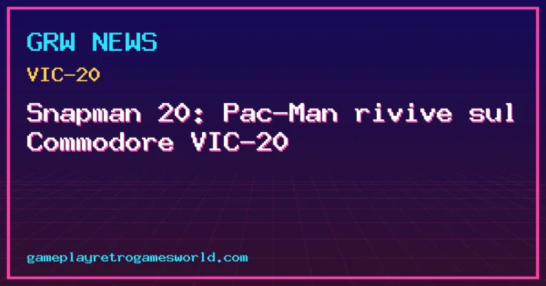 Copertina della news: Snapman 20: Pac-Man rivive sul Commodore VIC-20