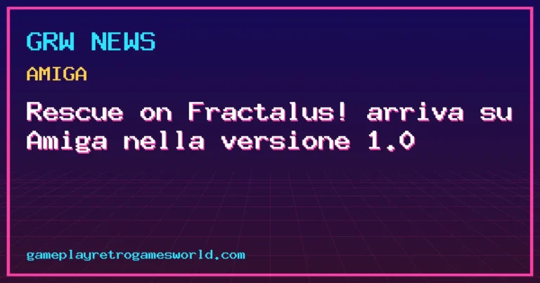 Copertina della news: Rescue on Fractalus! arriva su Amiga nella versione 1.0