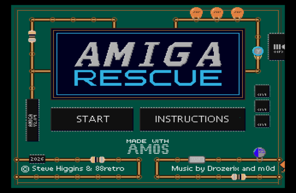Amiga Rescue: 50 circuiti da riparare nel nuovo puzzle di Steve Higgins per Amiga