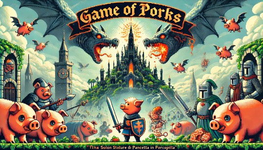 Schermata di GAME OF PORKS