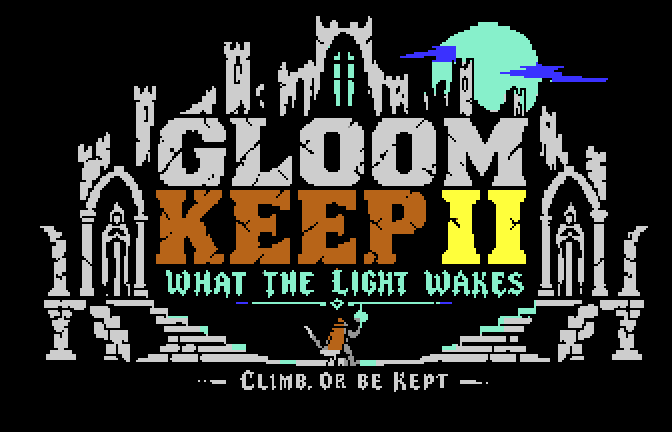 GloomKeep II: What the Light Wakes, la risalita a turni verso l'alba su Commodore 64
